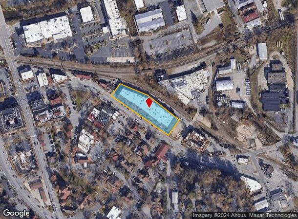  10 Brook St, Asheville, NC Parcel Map