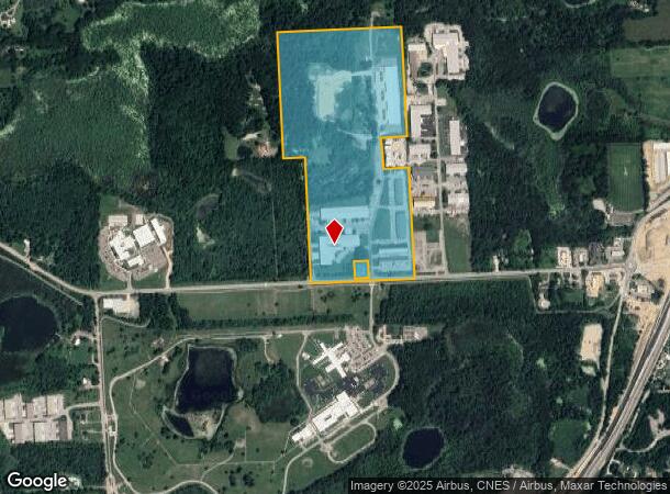  10760 Hi Tech Dr, Whitmore Lake, MI Parcel Map