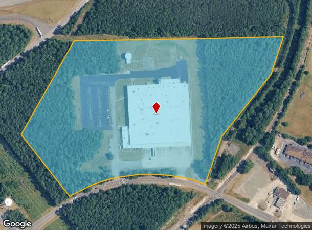1741 E C St, Butner, NC Parcel Map