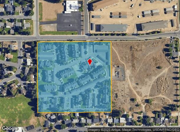 636 E Magnesium Rd, Spokane, WA Parcel Map