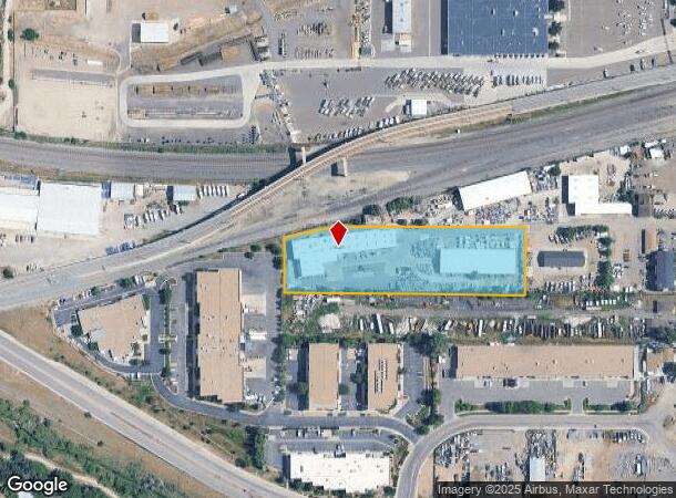 5783 Sheridan Frontage Rd, Arvada, CO Parcel Map