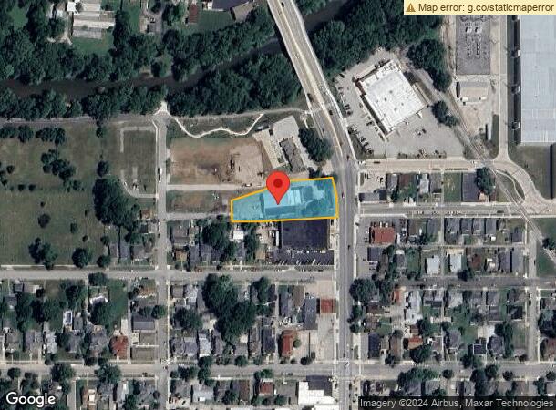  405 N Harrison St, Shelbyville, IN Parcel Map