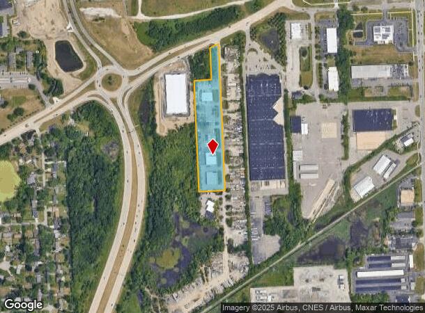 1801 Rock Rd, Commerce Township, MI Parcel Map