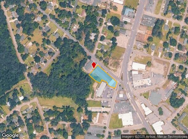 1903 Oak St, Conway, SC Parcel Map