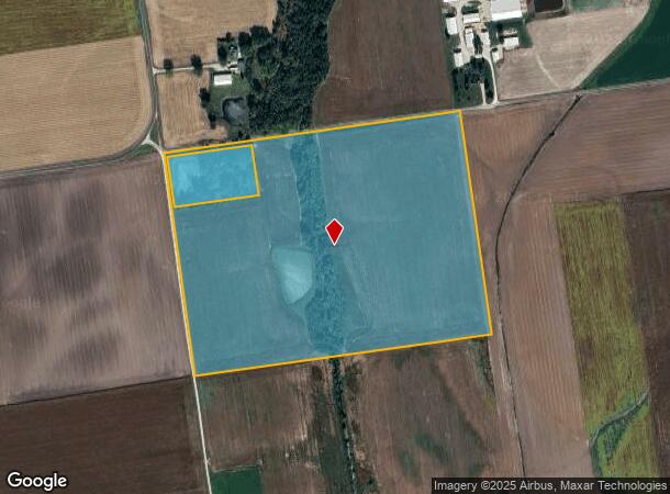 Mueller Rd, New Athens, IL Parcel Map