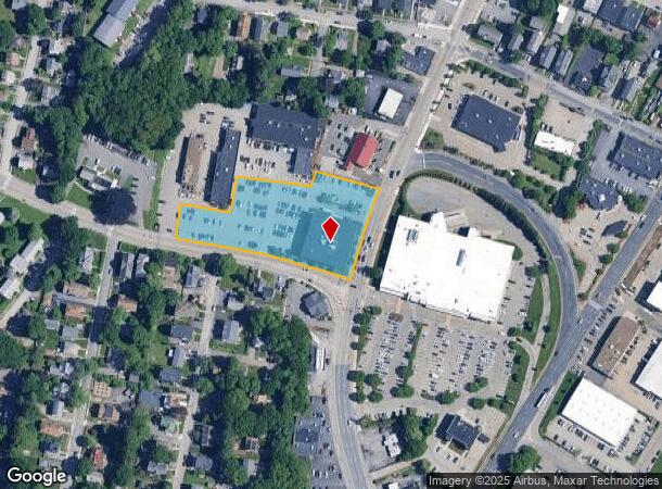 3 W Boylston St, Worcester, MA Parcel Map
