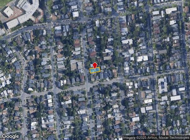 1441 Josephine St, Berkeley, CA Parcel Map