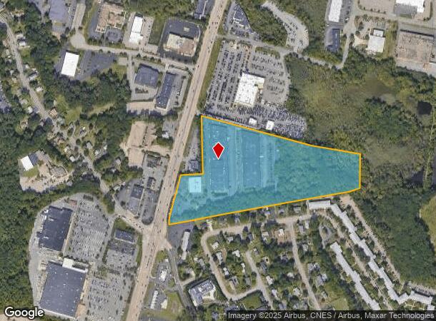 1400 Boston Providence Tpke, Norwood, MA Parcel Map