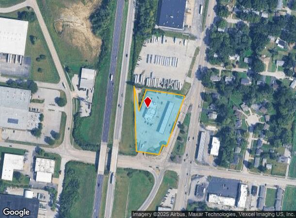 6805 N Hanley Rd, Saint Louis, MO Parcel Map