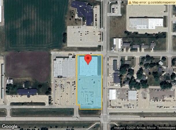  509 W Cherry St, Vermillion, SD Parcel Map