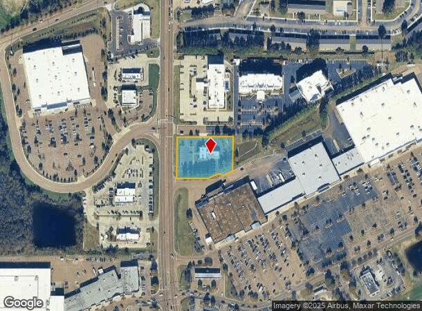 1717 Old Fannin Rd, Flowood, MS Parcel Map