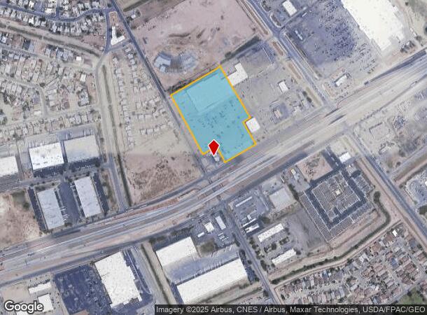  201 S Americas Ave, El Paso, TX Parcel Map