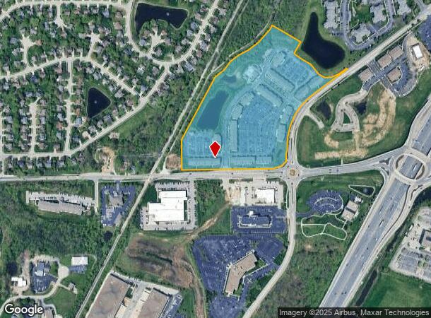  8121 E 106Th St, Fishers, IN Parcel Map