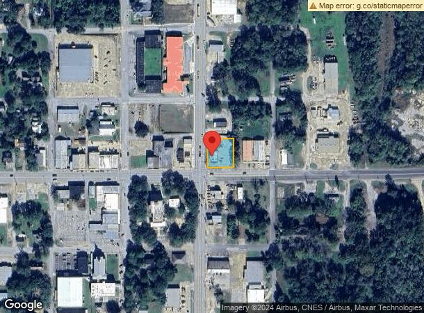  102 N Magnolia St, Woodville, TX Parcel Map