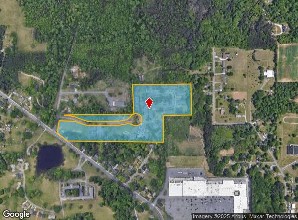  7 Salem Garden Dr, Winston Salem, NC Parcel Map