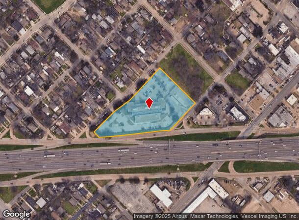  5201 E R L Thornton Fwy, Dallas, TX Parcel Map