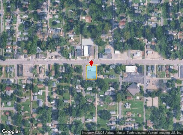  1601 Ne Seward Ave, Topeka, KS Parcel Map