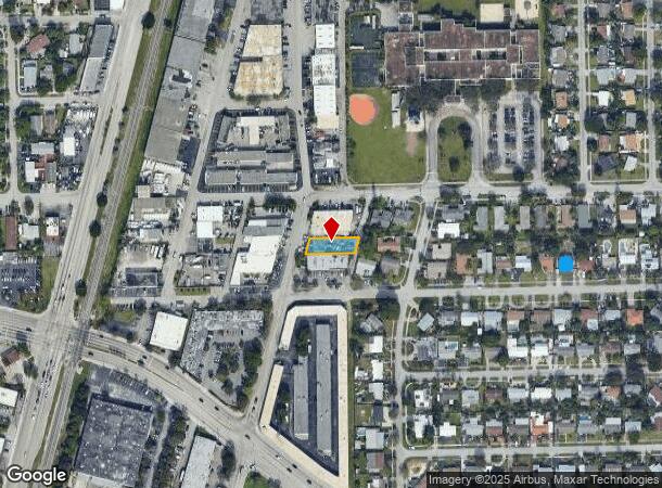  2420 Ne 5Th Ave, Pompano Beach, FL Parcel Map