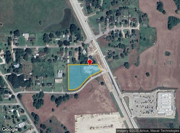 320 N Columbia Dr, West Columbia, TX Parcel Map