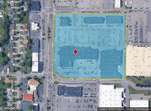  1565 Niagara Falls Blvd, Buffalo, NY Parcel Map