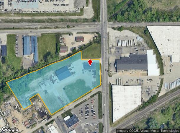  120 S Center Rd, Flint, MI Parcel Map