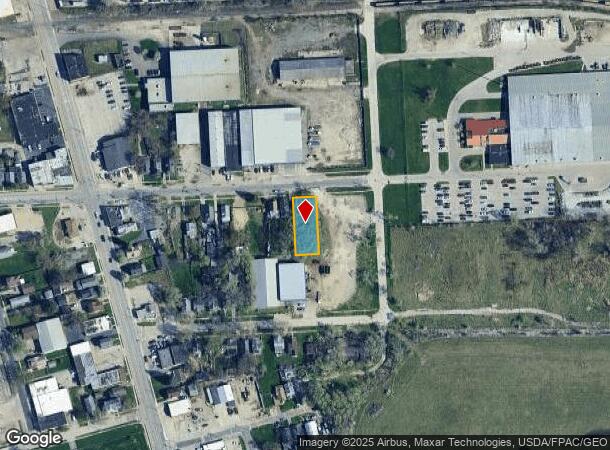  58 E Sylvania Ave, Toledo, OH Parcel Map