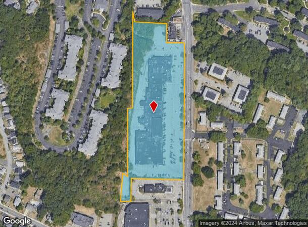  840 Lexington St, Waltham, MA Parcel Map