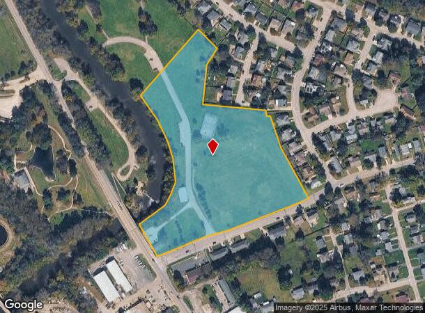  629 N Broadway St, Georgetown, KY Parcel Map