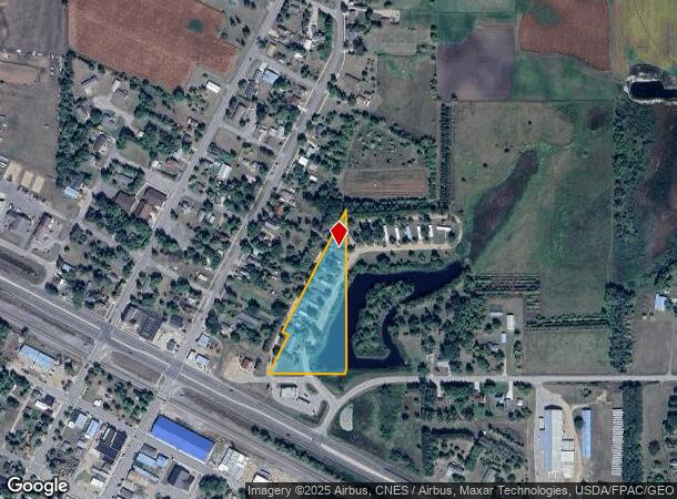  102 Ne Clark Dr, Verndale, MN Parcel Map