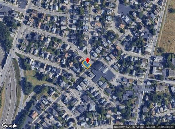  168 Cottage St, Pawtucket, RI Parcel Map