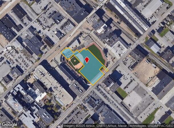  Baines St, Charleston, WV Parcel Map