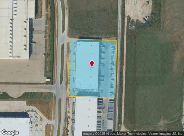 421 S Western Blvd, Denton, TX Parcel Map