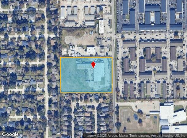  3815 Hollister St, Houston, TX Parcel Map