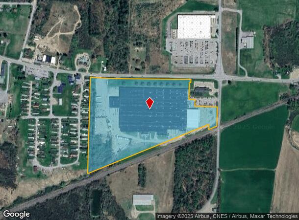 E Columbus Ave, Corry, PA Parcel Map