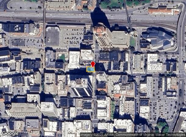  1 Campbell Ave Sw, Roanoke, VA Parcel Map