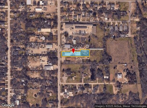  2922 S Peachtree Rd, Balch Springs, TX Parcel Map
