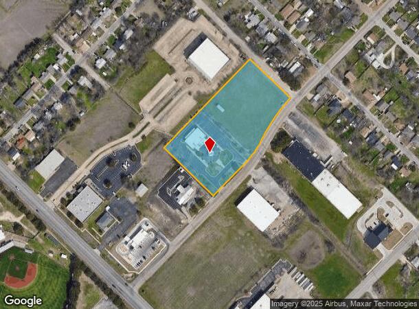 4521 Speight Ave, Waco, TX Parcel Map