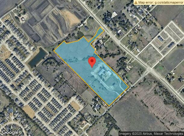  3905 Hickox Rd, Rowlett, TX Parcel Map