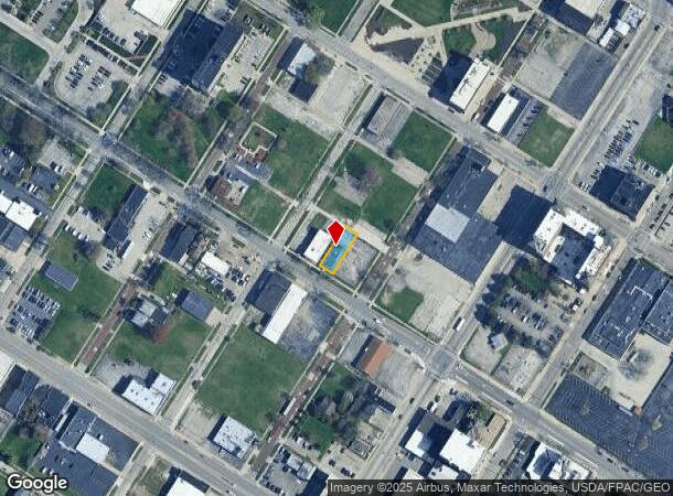  1810 Jefferson Ave, Toledo, OH Parcel Map