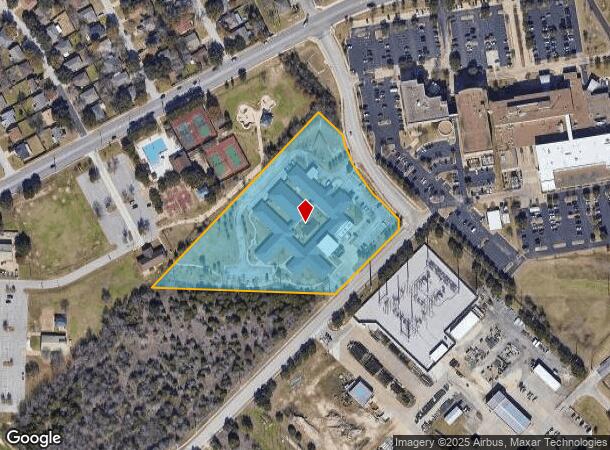 3550 Normand Dr, College Station, TX Parcel Map