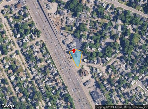  464 Granite Ave, Milton, MA Parcel Map