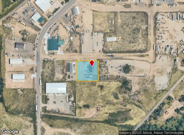 1510 44Th St, Evans, CO Parcel Map