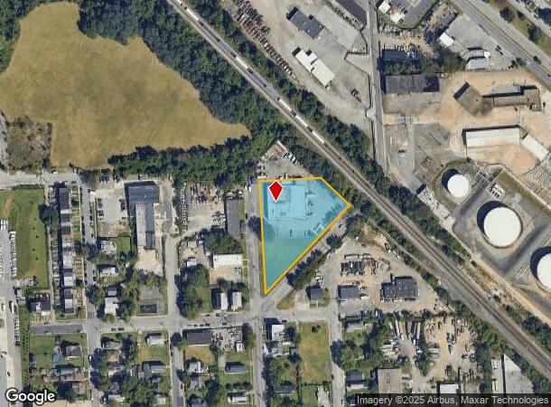 1003 N Kresson St, Baltimore, MD Parcel Map