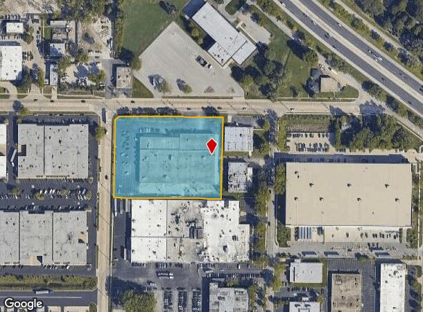  5555 Howard St, Skokie, IL Parcel Map