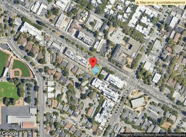  835 W El Camino Real, Mountain View, CA Parcel Map