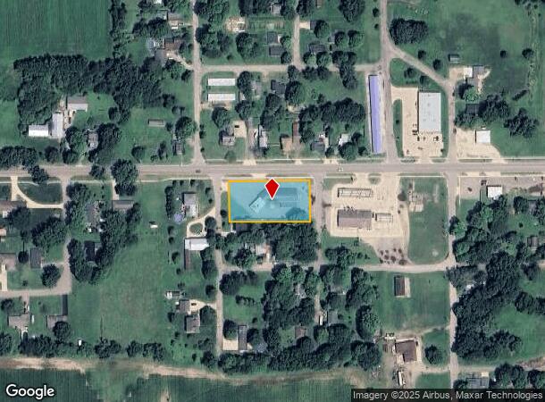  739 W Main St, Mendon, MI Parcel Map