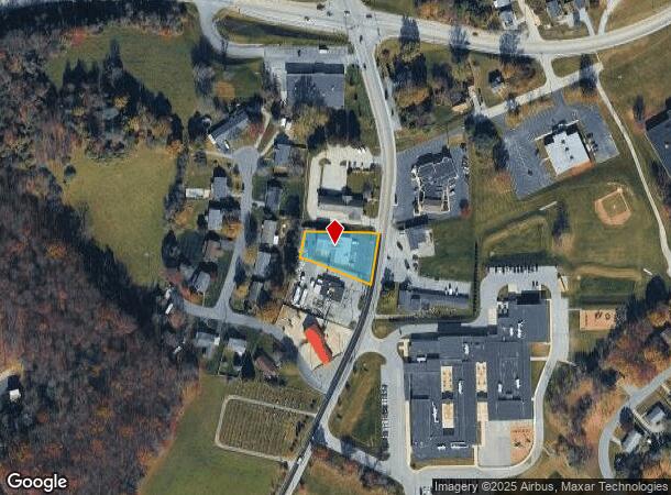  222 N Main St, York, PA Parcel Map