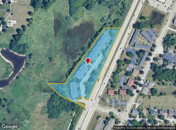  1300 Blackhawk Trl, Waukesha, WI Parcel Map