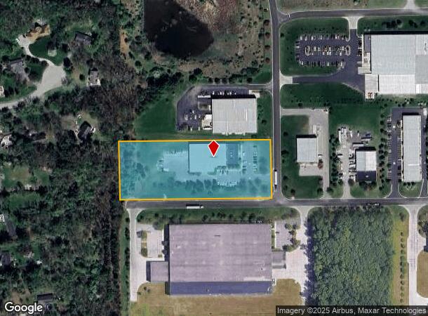  2105 Bishop Cir W, Dexter, MI Parcel Map