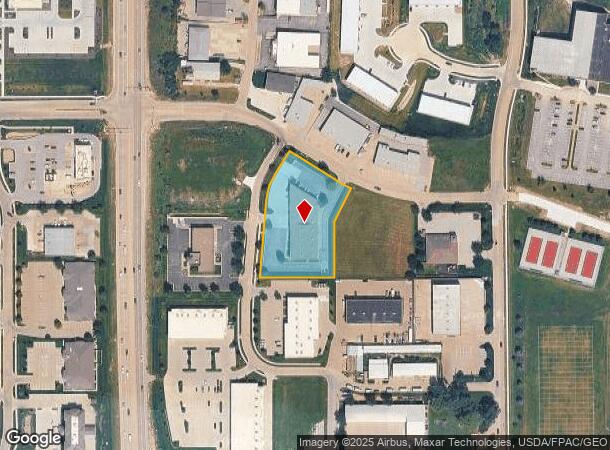 1513 N 203Rd St, Elkhorn, NE Parcel Map